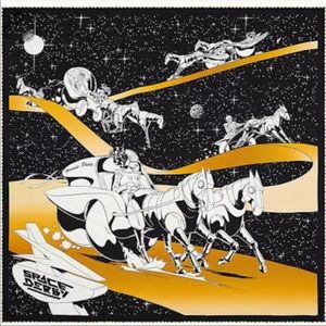 Hermes Space Derby Scarf, hard to find Hermes Orange color